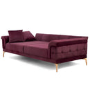 Canapea extensibilă 3 locuri HAZERAN 226 cm, Opțiuni culoare