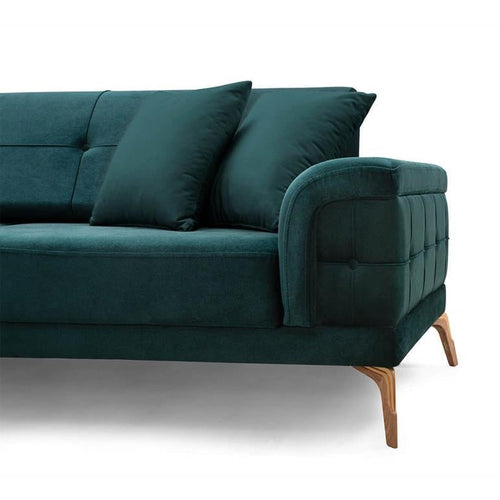 Canapea extensibilă 3 locuri HAZERAN 226 cm, Opțiuni culoare