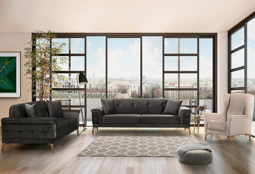 Canapea extensibilă 3 locuri HAZERAN 226 cm, Opțiuni culoare