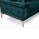 Canapea extensibilă 3 locuri HAZERAN 226 cm, Opțiuni culoare