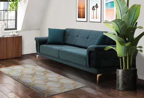 Canapea extensibilă 3 locuri HAZERAN 226 cm, Opțiuni culoare