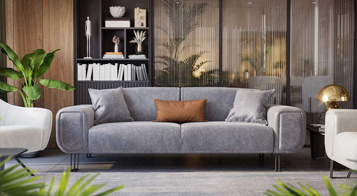 Canapea extensibilă BASIC cu decor din lemn, Opțiuni culoare și dimensiune