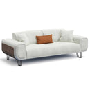 Canapea extensibilă BASIC cu decor din lemn, Opțiuni culoare și dimensiune