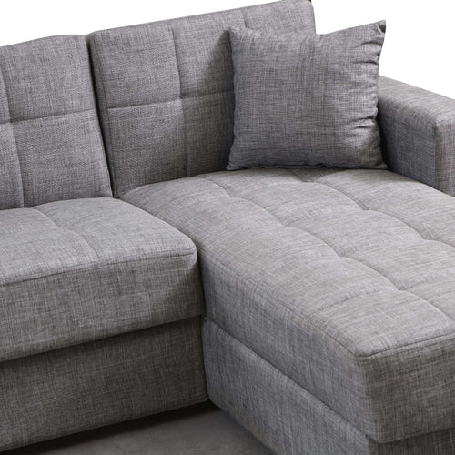 Colțar Extensibil 3+1 locuri CANSAS 235 x 150 cm 