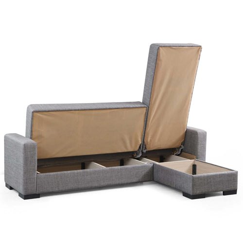 Colțar Extensibil 3+1 locuri CANSAS 235 x 150 cm 