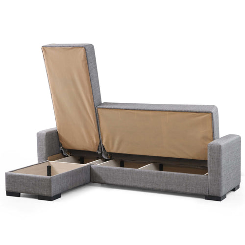 Colțar Extensibil 3+1 locuri CANSAS 235 x 150 cm 