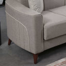 Colțar Extensibil 3+1 locuri cu șezlong VICO 285 x 160 cm, Opțiuni culoare 