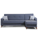 Colțar Extensibil 3+1 locuri cu șezlong VICO 285 x 160 cm, Opțiuni culoare 