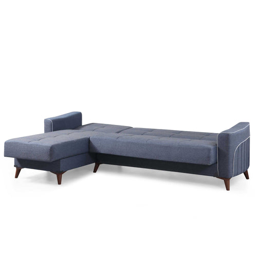 Colțar Extensibil 3+1 locuri cu șezlong VICO 285 x 160 cm, Opțiuni culoare 