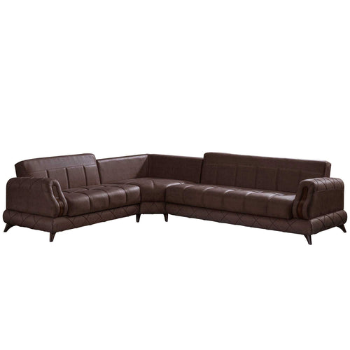 Colțar Extensibil PRINCE 3+2 locuri , Tip material: Stofă exclusivă, Tipul picioarelor:Lemn