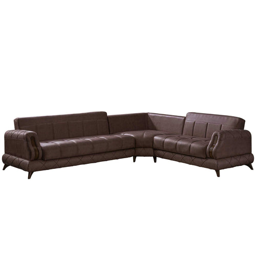 Colțar Extensibil PRINCE 3+2 locuri , Tip material: Stofă exclusivă, Tipul picioarelor:Lemn