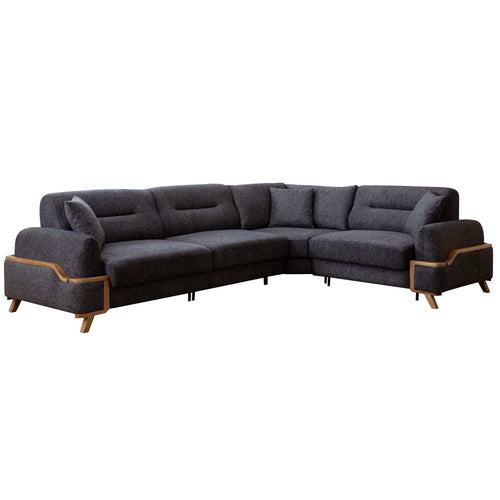 Colțar Extensibil 3+1 locuri RONNY 320 x 230 cm, Opțiuni culoare