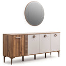 Comodă cu Oglindă LEILA 190 x 78 cm - Maroom