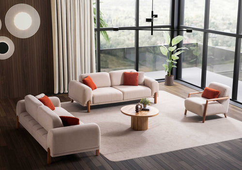 Canapea extensibilă 3 locuri COZY 230 cm - Maroom