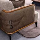 Canapea extensibilă ATHENA 3 locuri 228 cm - Maroom