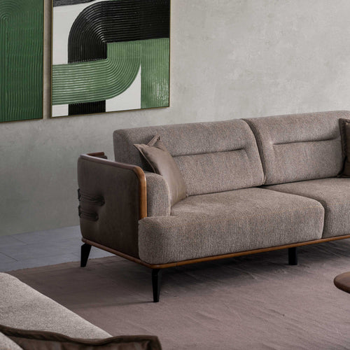 Canapea extensibilă ATHENA 3 locuri 228 cm - Maroom