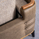 Canapea extensibilă ATHENA 3 locuri 228 cm - Maroom