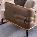 Canapea extensibilă ATHENA 3 locuri 228 cm - Maroom