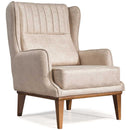 Fotoliu AVIVA fotoliu material Țesătură   , picioarelor: Lemn,