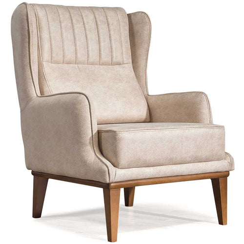 Fotoliu AVIVA fotoliu material Țesătură   , picioarelor: Lemn,