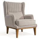 Fotoliu AVIVA fotoliu material Țesătură , picioarelor: Lemn,