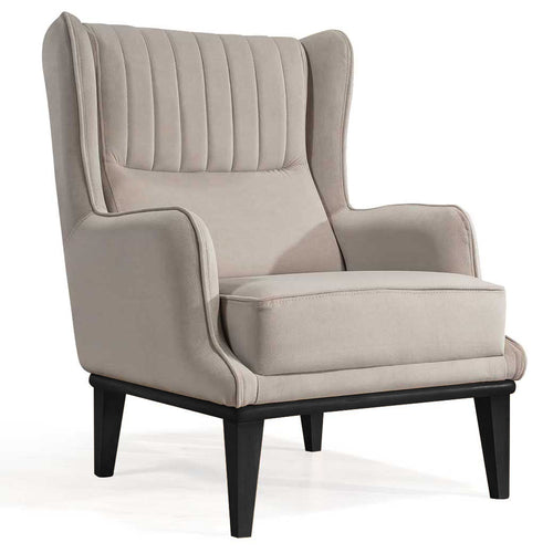 Fotoliu AVIVA fotoliu material Țesătură   , picioarelor: Lemn,