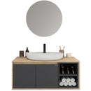 Dulap Baie suspendat cu chiuvetă ROSSY, MDF, Opțiuni Dimensiune