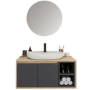 Dulap Baie suspendat cu chiuvetă ROSSY, MDF, Opțiuni Dimensiune