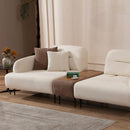 Modul măsuță KAPPA, Opțiuni culoare, textură modernă boucle , picioarelor:Metal  , detalie