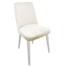 Scaun ASPEN, Picioare lemn alb, Opţiuni culoare