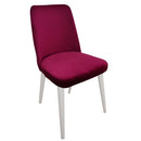 Scaun ASPEN, Picioare lemn alb, Opţiuni culoare