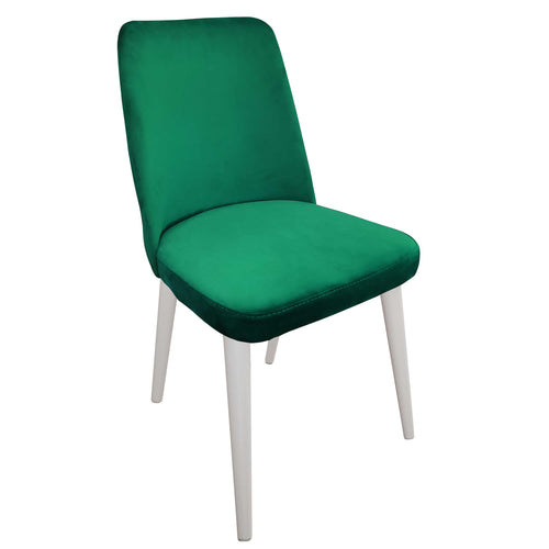 Scaun ASPEN, Picioare lemn alb, Opţiuni culoare