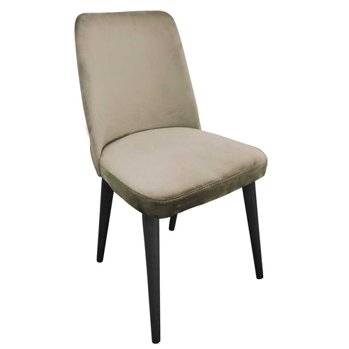 Scaun ASPEN, Picioare lemn negru, Opţiuni culoare