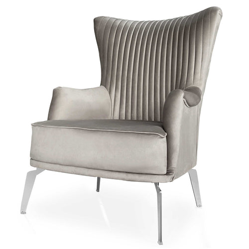 Fotoliu BUTTERFLY, material:Catifea,  picioarelor: Metal