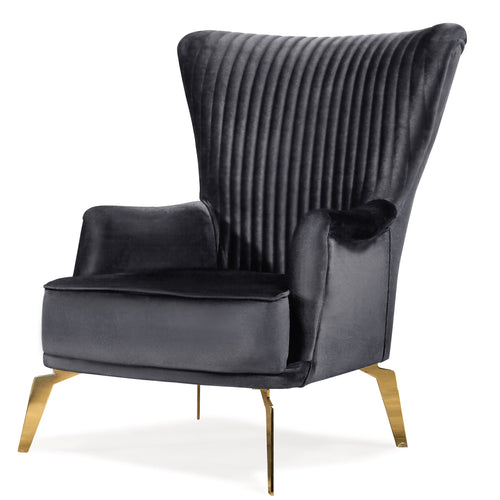 Fotoliu BUTTERFLY, material:Catifea,  picioarelor: Metal gold