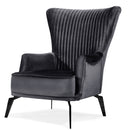 Fotoliu BUTTERFLY, material:Catifea,  picioarelor: Metal negru