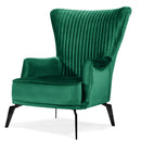 Fotoliu BUTTERFLY, material:Catifea,  picioarelor: Metal negru