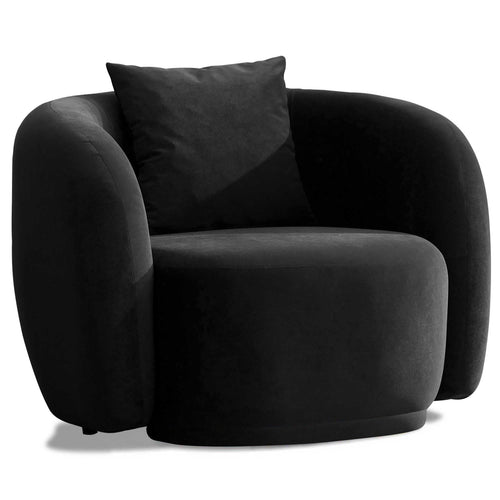 Fotoliu MUFFIN-MR, Opțiuni culoare, Material : Catifea  Picior&nbsp : Metal Argintiu, Pernă Pentru Spate : Burete moale