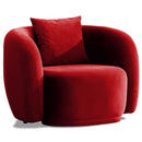 Fotoliu MUFFIN-MR, Opțiuni culoare, Material : Catifea  Picior&nbsp : Metal Argintiu, Pernă Pentru Spate : Burete moale