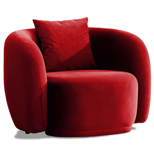 Fotoliu MUFFIN-MR, Opțiuni culoare, Material : Catifea  Picior&nbsp : Metal Argintiu, Pernă Pentru Spate : Burete moale