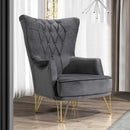 Fotoliu TOSCA , material:Catifea, picioarelor:Metal,  