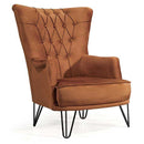 Fotoliu TOSCA , material:Catifea, picioarelor:Metal,