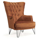 Fotoliu TOSCA , material:Catifea, picioarelor:Metal,