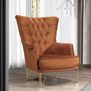 Fotoliu TOSCA , material:Catifea, picioarelor:Metal,