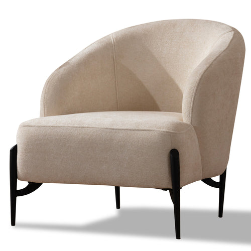 Fotoliu KAPPA, Opțiuni culoare, textură modernă boucle , picioarelor:Metal  