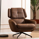 Fotoliu rotativ TESLA , senzația de piele natural, Picioarele: metal vopsit în câmp electrostatic ,