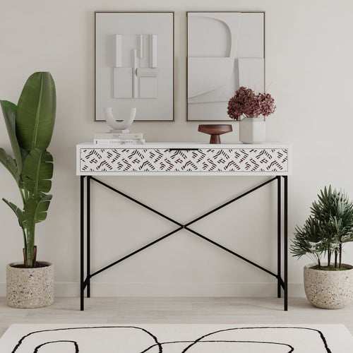 Consola RUBY NEW 1 sertar 110 cm, Opțiuni culoare