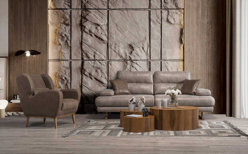 Canapea extensibilă 3 locuri QUADRO 235 cm - Maroom