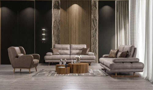 Canapea extensibilă 3 locuri QUADRO 235 cm - Maroom