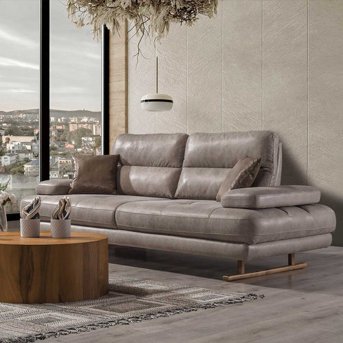 Canapea extensibilă 3 locuri QUADRO 235 cm - Maroom